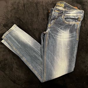 Express Stella Uktra Skinny Jeans. Size 4 short